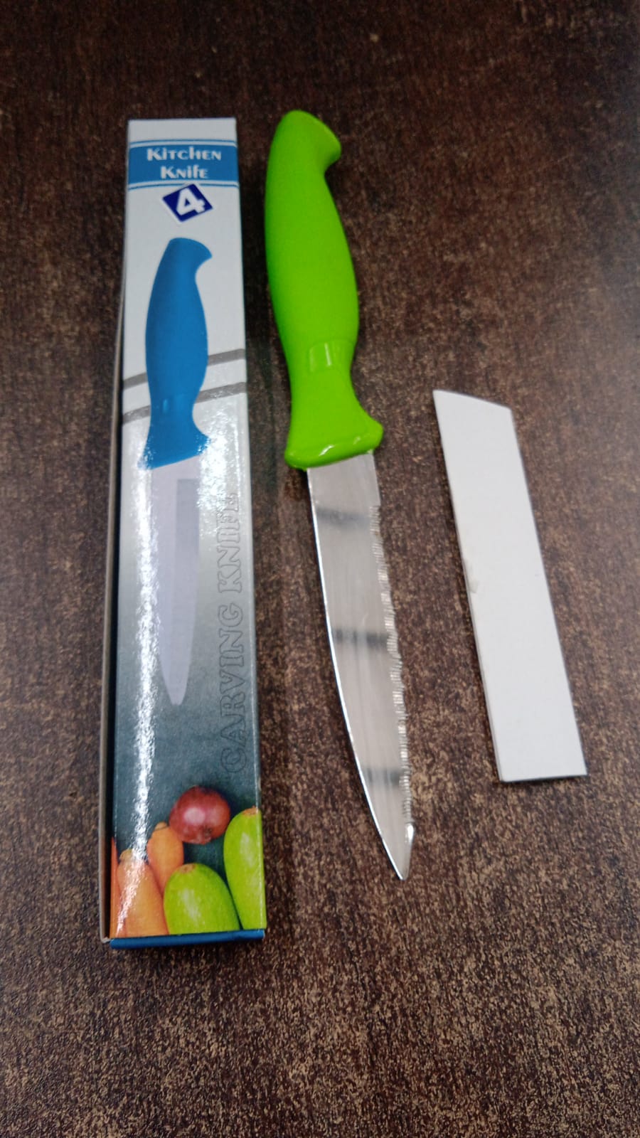Stainless Steel Serrated Kitchen Knife (1 Pc) Stainless Steel Serrated Kitchen Knife (1 Pc)